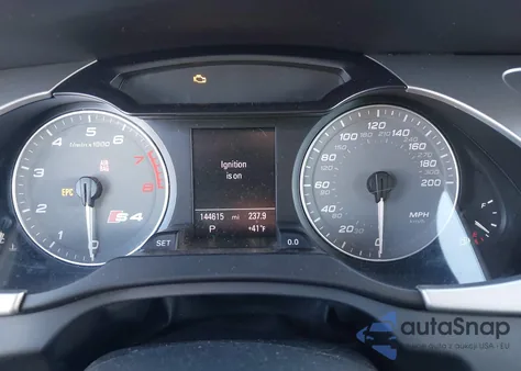 2012 Audi S4 3.0 Premium Plus from USA, damaged, VIN WAUKGAFL2CA082398